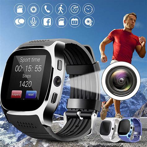 smartwatch with camera and whatsapp